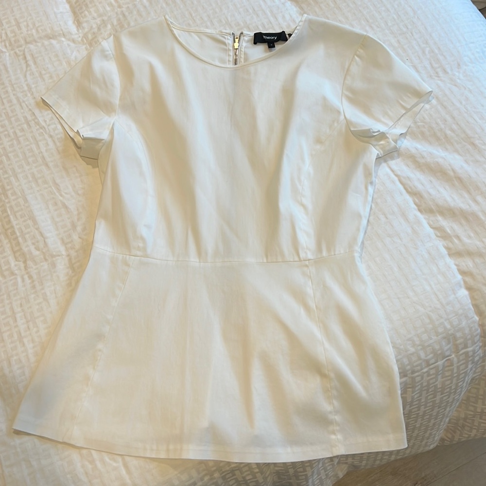 Theory babydoll blouse